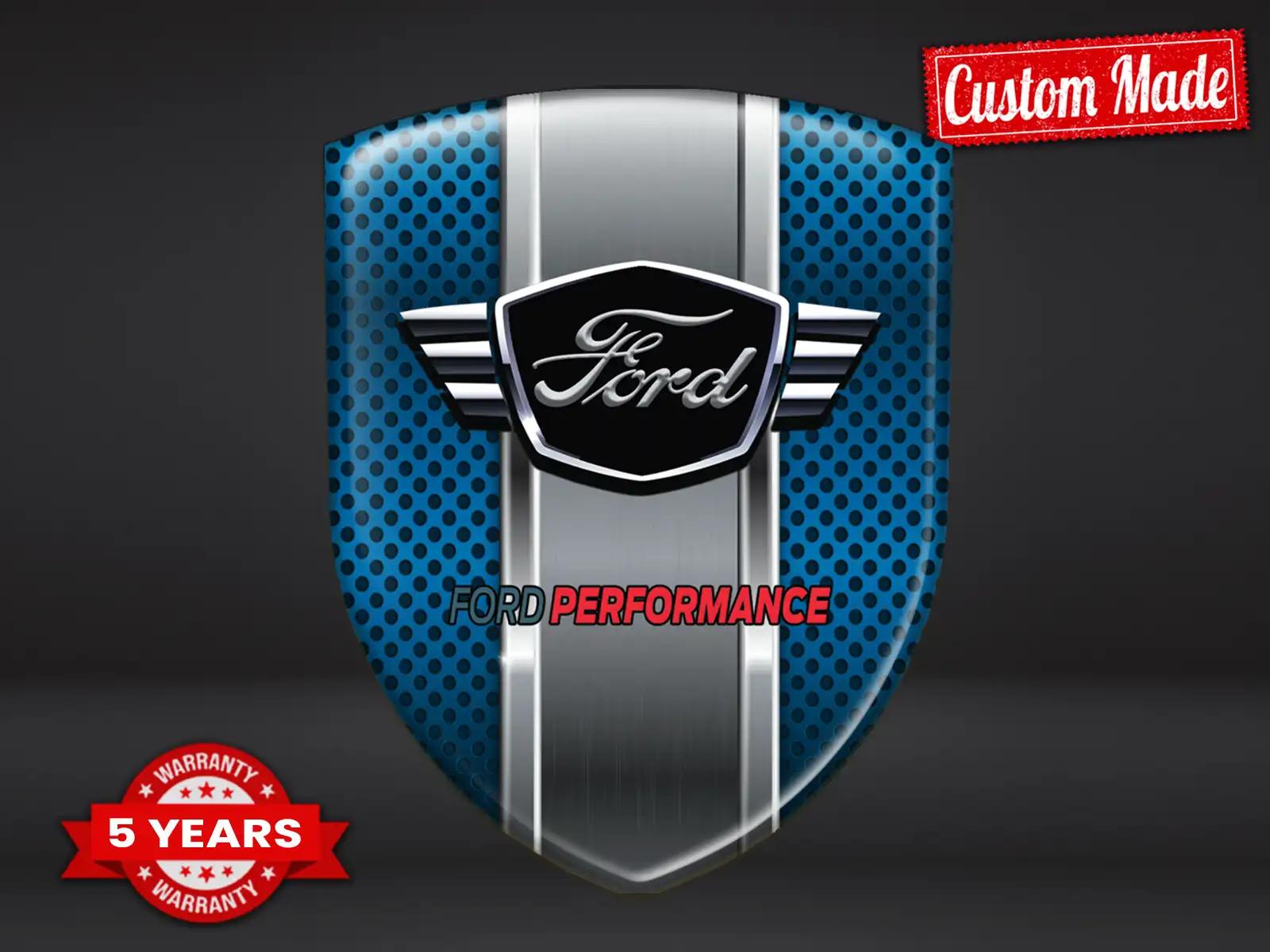 Ford Autoaufkleber Limitiert Premium Modern